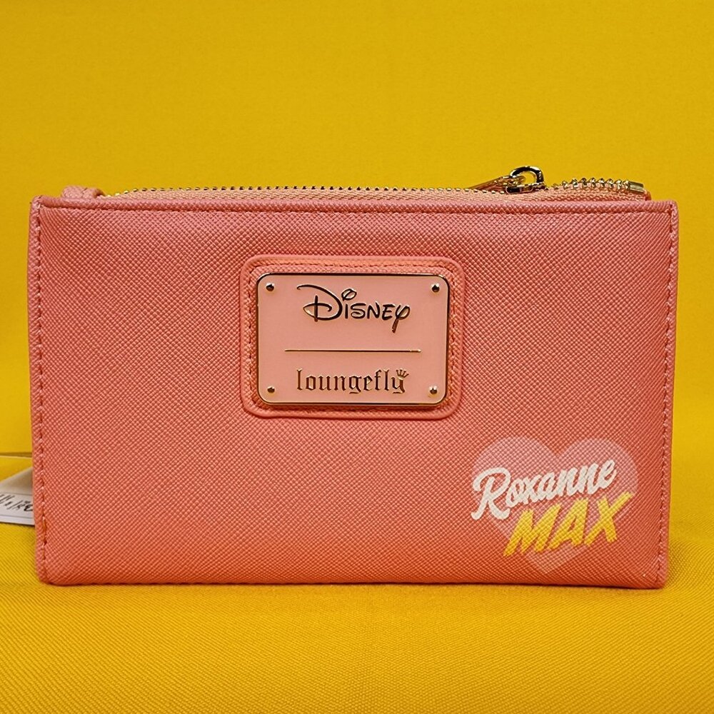 Loungefly Disney A Goofy Movie Max & Roxanne Dandelion Flap Wallet NEW - Picture 5 of 12